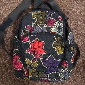 Vera Bradley Hadley backpack in Falling Flowers